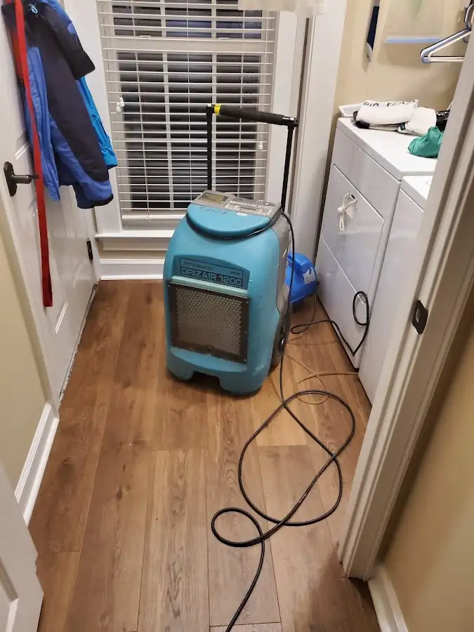 Commercial dehumidifier deployed for Crawl Space Restoration in Gates